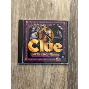 clue: Murder at Boddy Mansion Vintage Hasbro Windows PC Game CD-ROM Game
